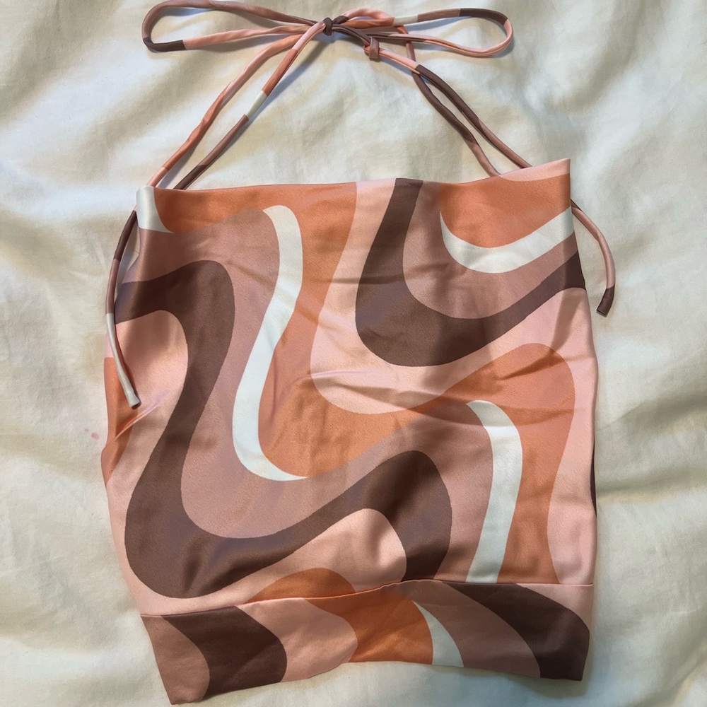 NWT Princess Polly Multicolor Swirl Top